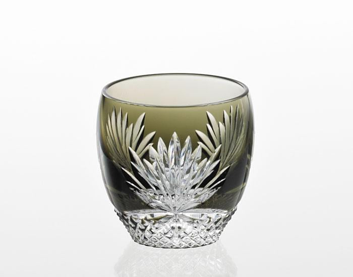 Sake Glass, Edo Kiriko "Queen of the Night"
